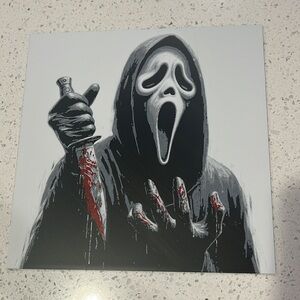 Ghostface wall art